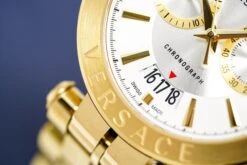 Versace Men's Chronograph Watch Aion Gold VBR060017 -Clock More Than Watches versace mens chronograph watch aion gold vbr060017 310261