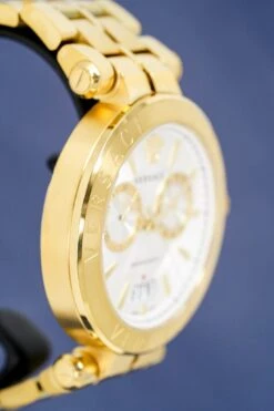 Versace Men's Chronograph Watch Aion Gold VBR060017 -Clock More Than Watches versace mens chronograph watch aion gold vbr060017 747308