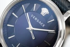 Versace Men's Watch V-Circle Blue VE5A00120 -Clock More Than Watches versace mens v circle watch blue ve5a00120 176766