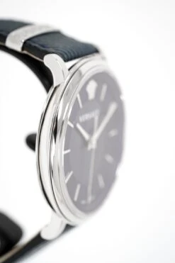 Versace Men's Watch V-Circle Blue VE5A00120 -Clock More Than Watches versace mens v circle watch blue ve5a00120 387551