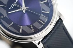 Versace Men's Watch V-Circle Blue VE5A00120 -Clock More Than Watches versace mens v circle watch blue ve5a00120 610874