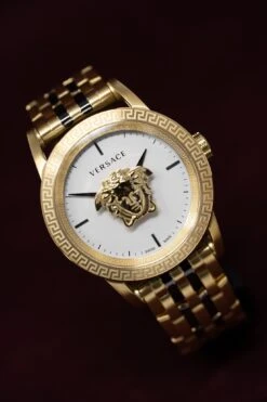 Versace Men's Watch Palazzo Empire 43mm Gold Bracelet VERD00418 -Clock More Than Watches versace mens watch palazzo empire ip gold verd00418 720167