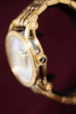 Versace Men's Watch Palazzo Empire 43mm Gold Bracelet VERD00418 -Clock More Than Watches versace mens watch palazzo empire ip gold verd00418 982533