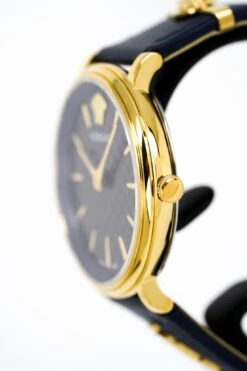 Versace Ladies Watch V-Circle 38mm Blue Gold VE8104522 -Clock More Than Watches versace v circle 38mm blue gold ve8104522 198962