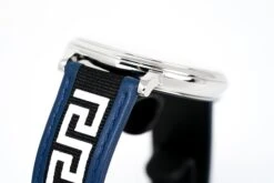 Versace Men's Watch V-Circle Blue VE5A01121 -Clock More Than Watches versace v circle 42mm blue silver ve5a01121 323552