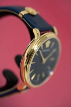 Versace Ladies Watch V-Circle 38mm Blue VE8101219 -Clock More Than Watches versace v circle blue 691447