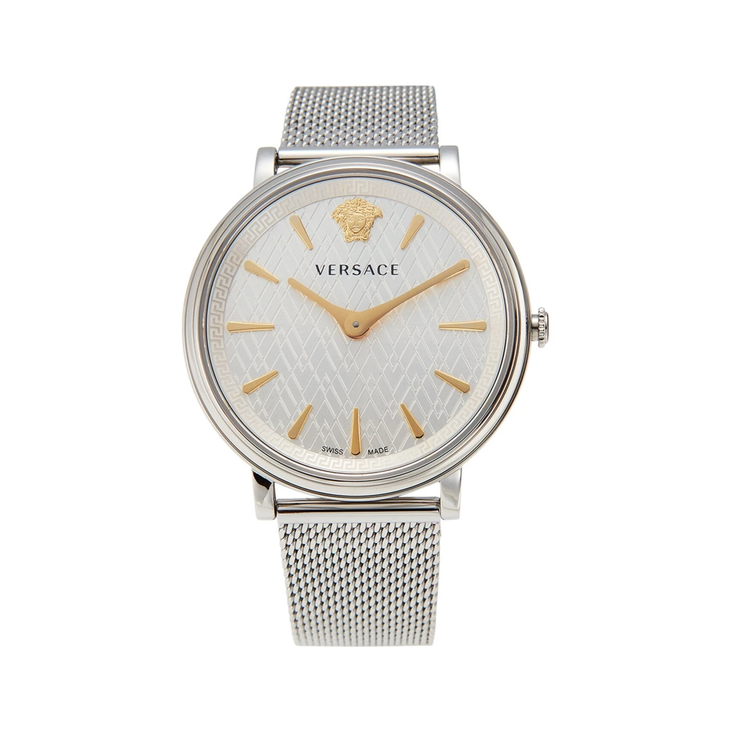 Versace Ladies Watch V-Circle 38mm Silver VE8100519 3 Versace Ladies Watch V-Circle 38mm Silver VE8100519