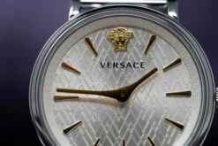 Versace Ladies Watch V-Circle 38mm Silver VE8100519 25 Versace Ladies Watch V-Circle 38mm Silver VE8100519 -Clock More Than Watches versace v circle manifesto silver 135699