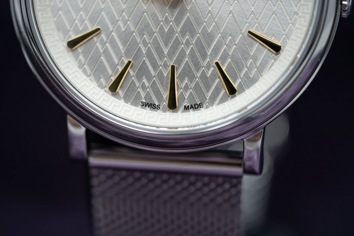 Versace Ladies Watch V-Circle 38mm Silver VE8100519 8 Versace Ladies Watch V-Circle 38mm Silver VE8100519 - Image 6