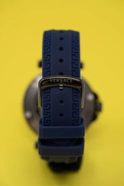 Versace Men's Watch V-Race Diver 46mm Blue VEAK00218 -Clock More Than Watches versace v race diver blue 601482
