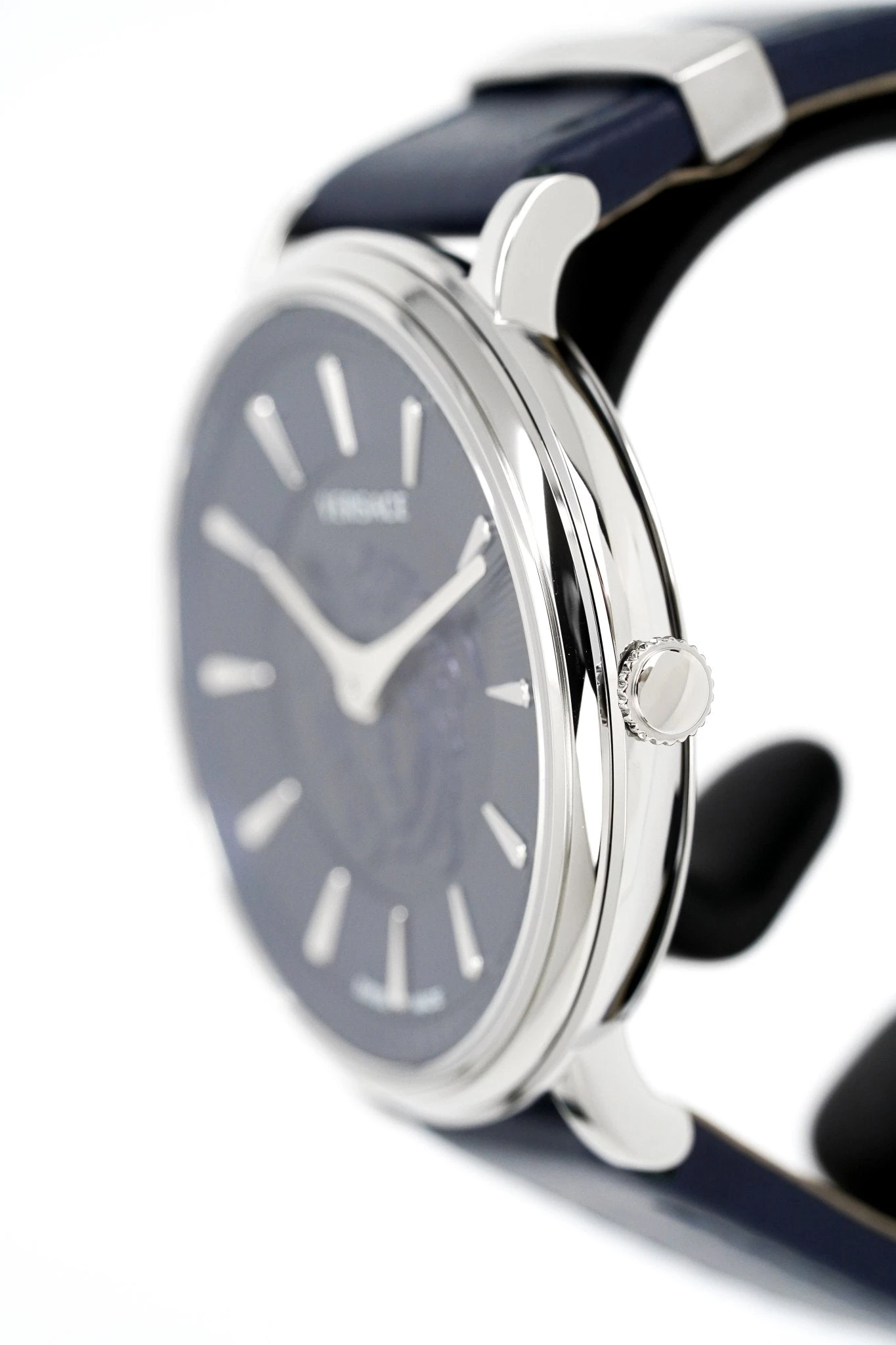 Versace Ladies Watch V-Circle 38mm Blue VE8101619 6 Versace Ladies Watch V-Circle 38mm Blue VE8101619 - Image 4