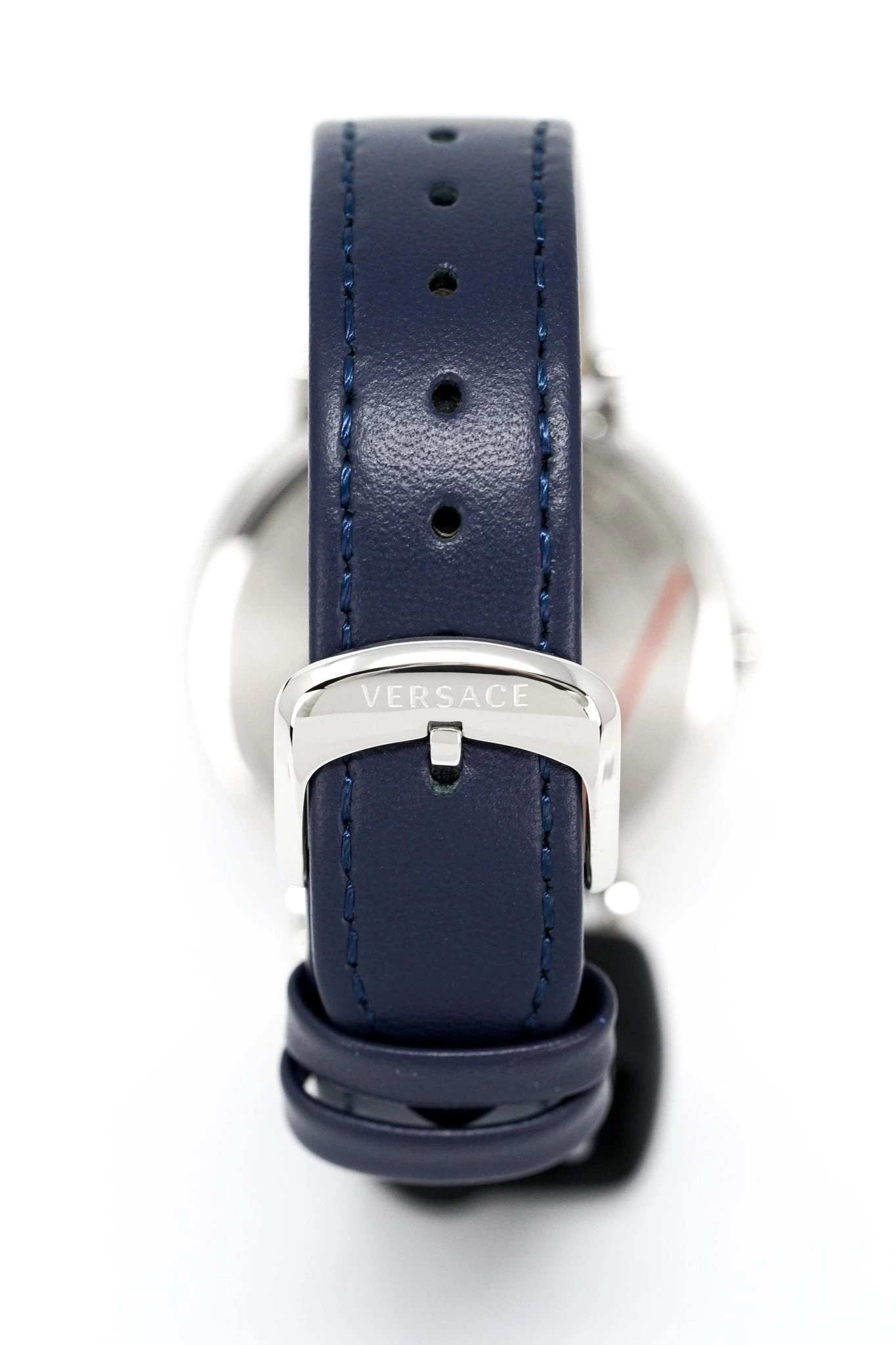 Versace Ladies Watch V-Circle 38mm Blue VE8101619 7 Versace Ladies Watch V-Circle 38mm Blue VE8101619 - Image 5