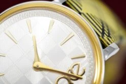 Versace Ladies Watch V-Circle The Clans Edition Yellow Plaid Two-Tone VE8100118 28 Versace Ladies Watch V-Circle The Clans Edition Yellow Plaid Two-Tone VE8100118 -Clock More Than Watches versace watch v circle the clans e yellow two tone ve8100118 128414