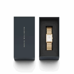 Daniel Wellington Bound 9 -Link Gold Ladies Watch DW00100705 -Clock More Than Watches xuwx3gymazqshikah42i