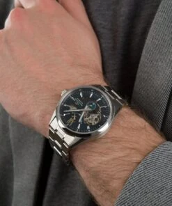 Orient Star Men's Skeleton Green Automatic Watch RE-AV0114E 13 Orient Star Men's Skeleton Green Automatic Watch RE-AV0114E -Clock More Than Watches zegarek meski orient star contemporary open heart automatic re av0114e00b 2